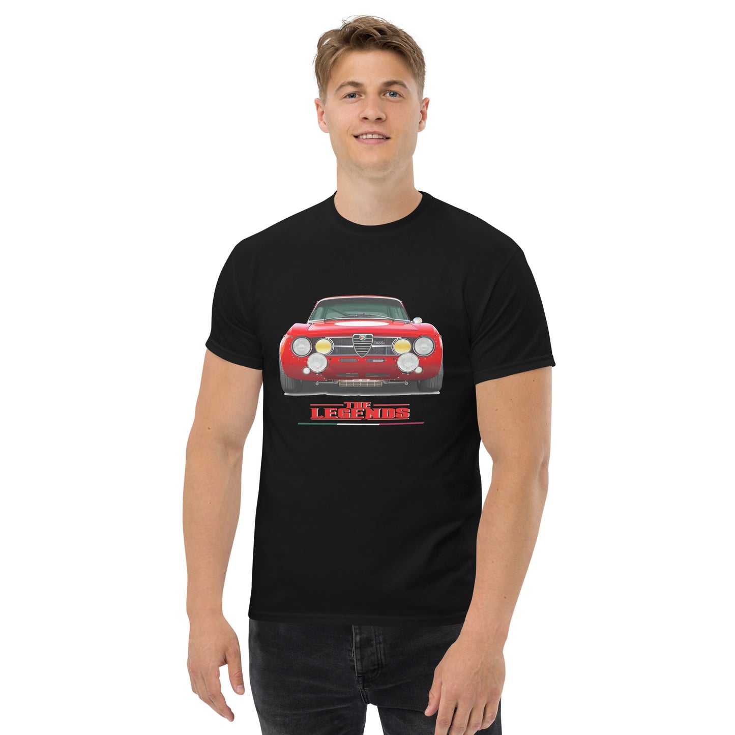 T-shirt Alfa Romeo Giulia Gta historic car vintage - maglietta