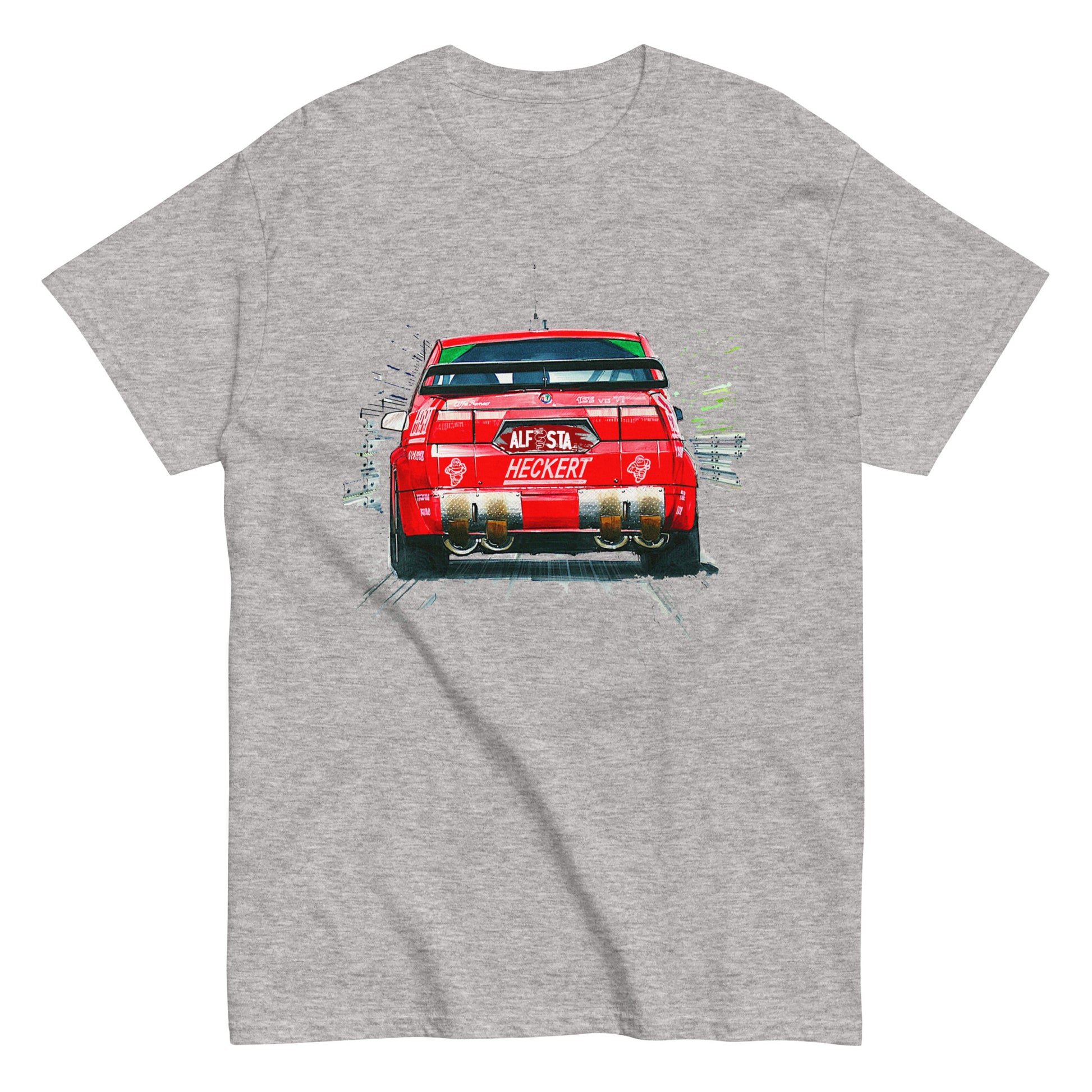 T-shirt Alfa Romeo 155 Tdm - Grigio sportivo / S