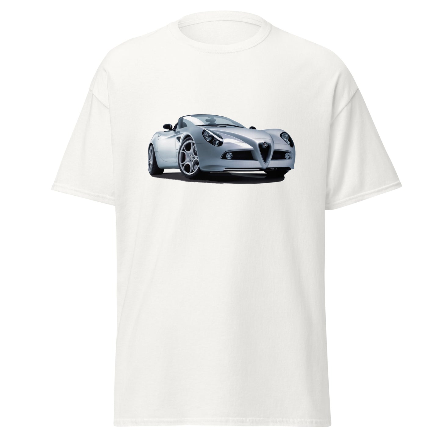 T-shirt Alfa Romeo 8c Spider - Bianco / S