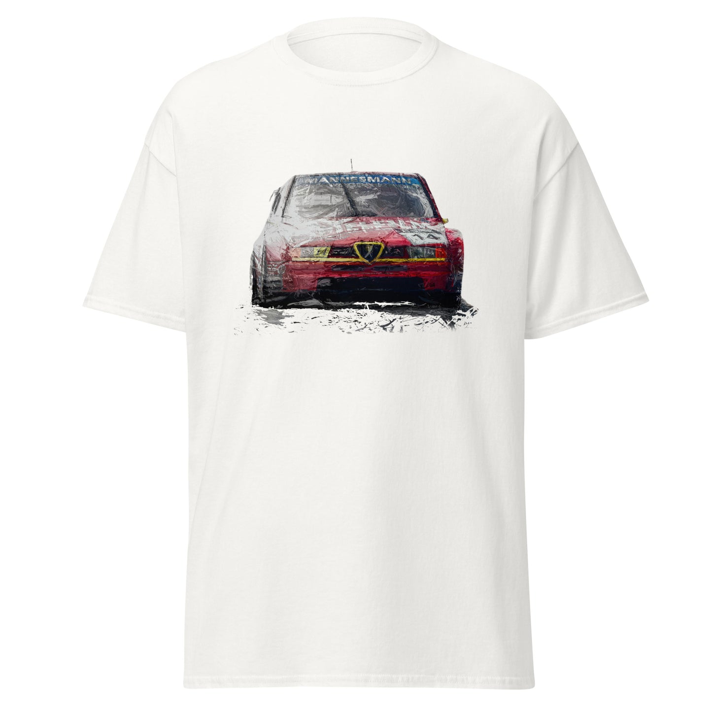 T-shirt Alfa Romeo 155 v6 ti - Bianco / S