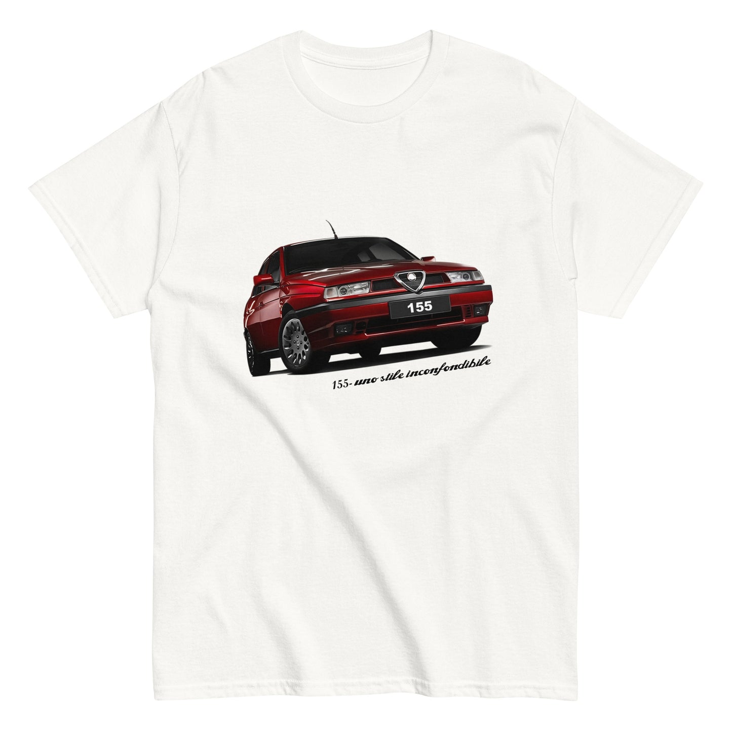 T-shirt Alfa Romeo 155 - Bianco / S - maglietta