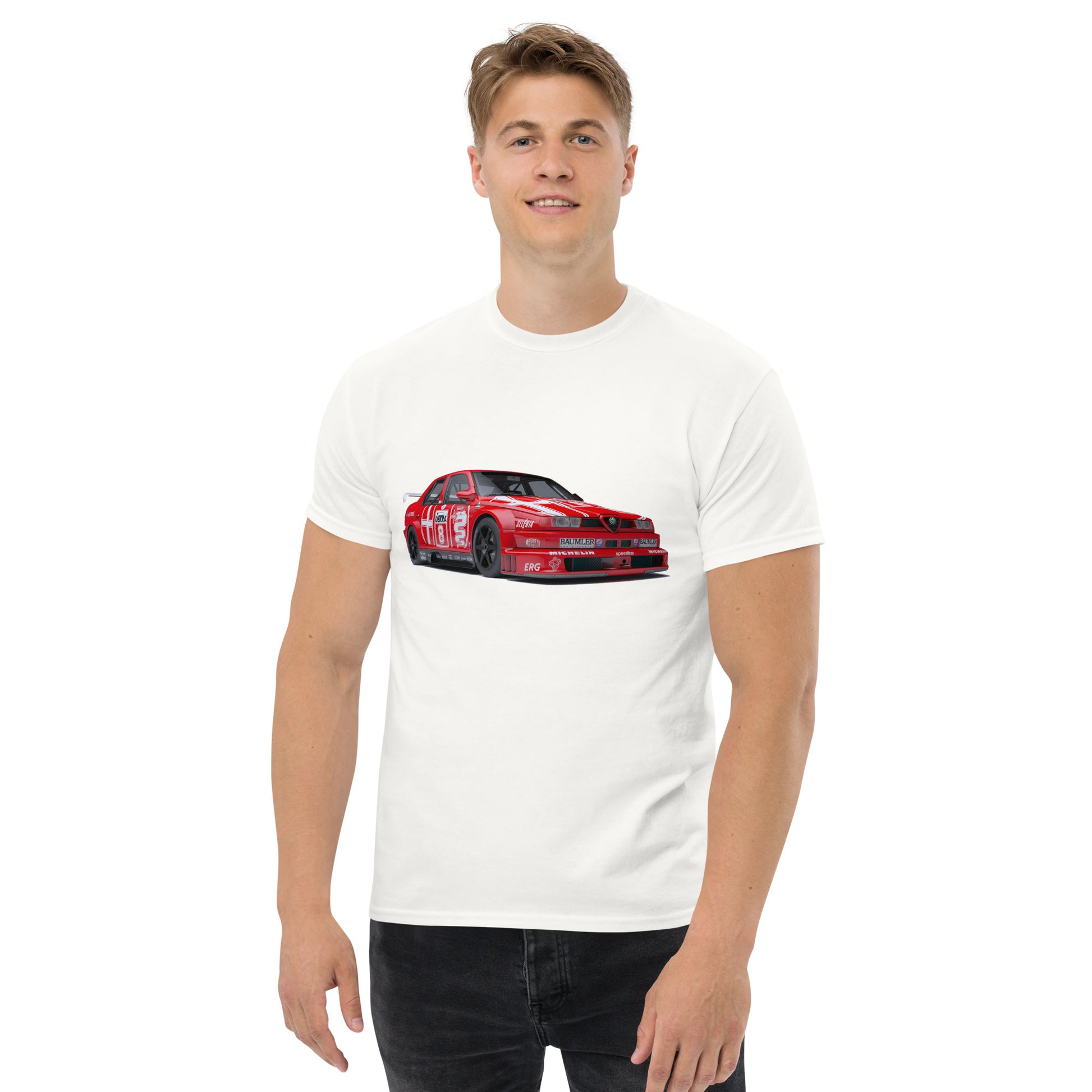 T-shirt Alfa Romeo 155 v6 dtm - maglietta