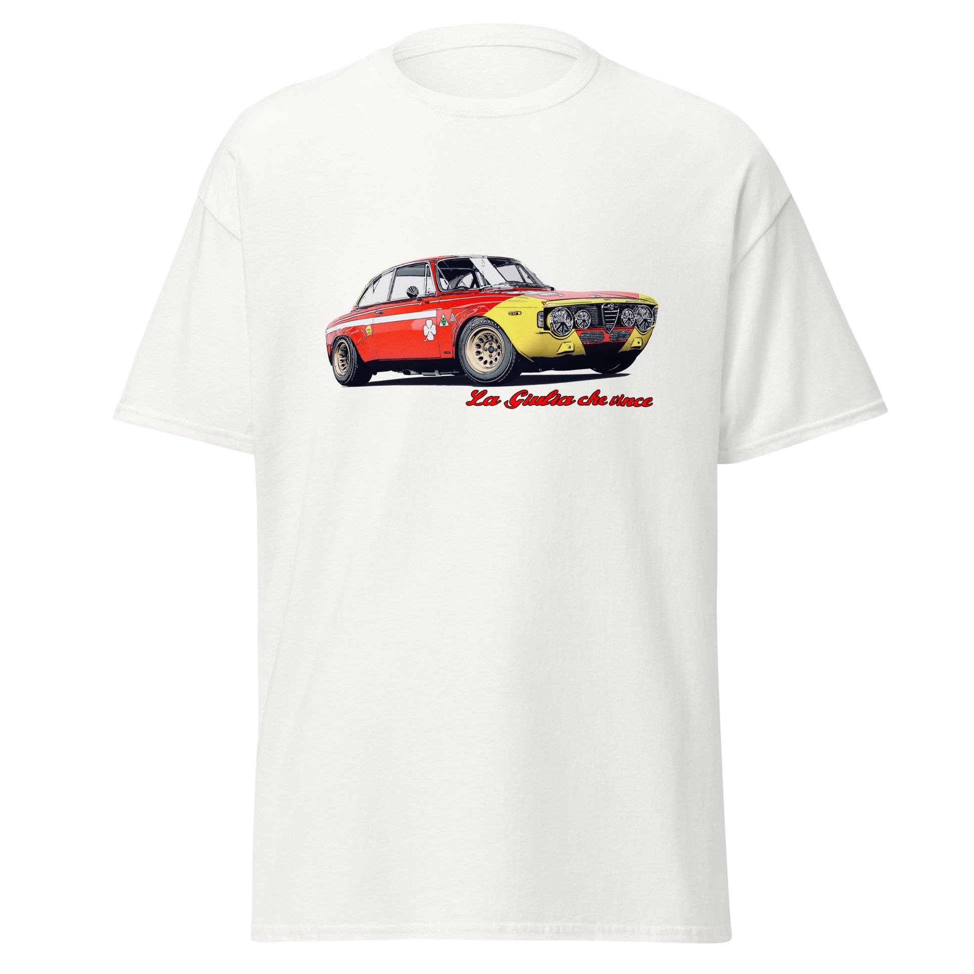 T-shirt Alfa Romeo Giulia Gt Junior historic car vintage - maglietta