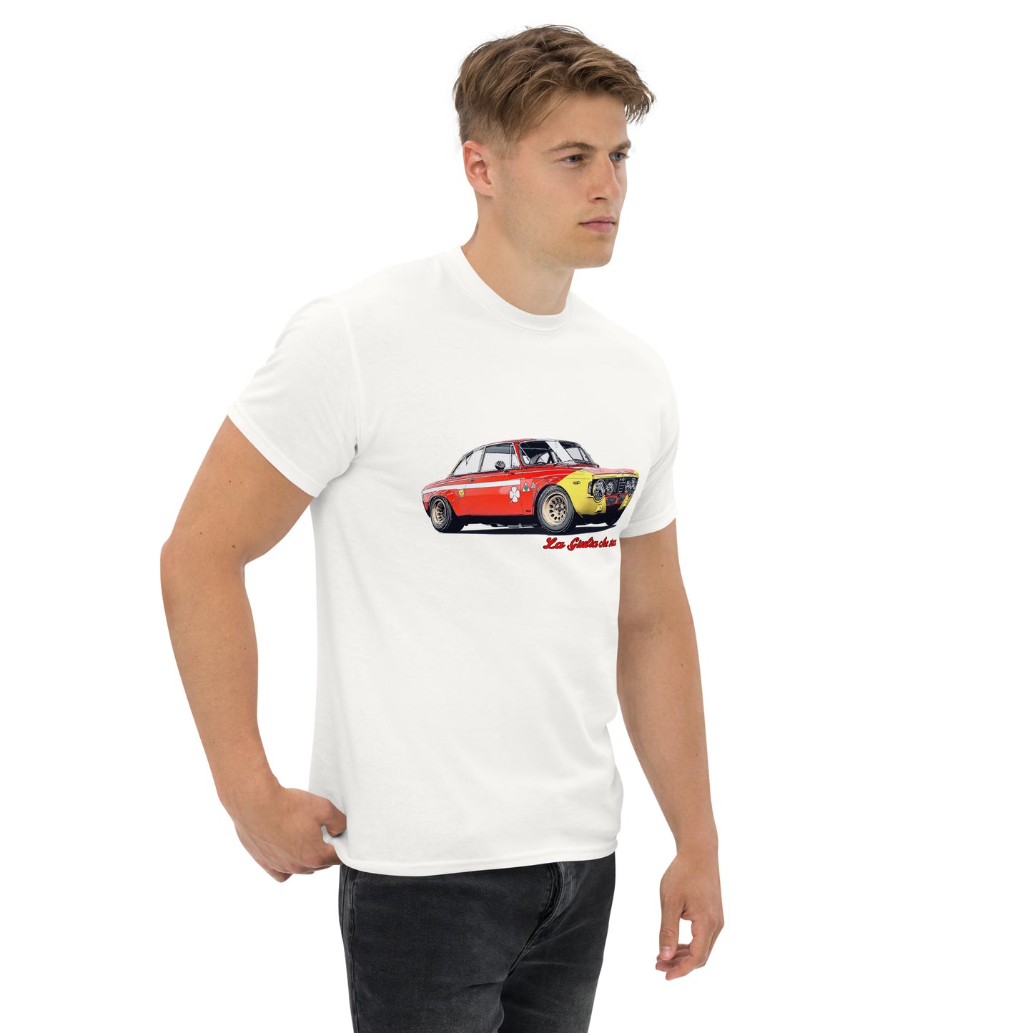 T-shirt Alfa Romeo Giulia Gt Junior historic car vintage - maglietta