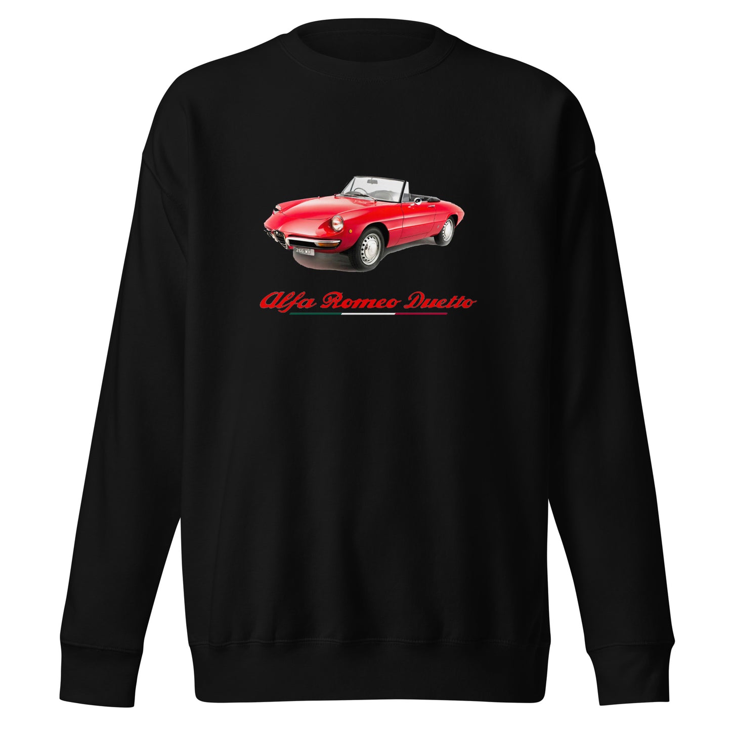Alfa Romeo Duetto Spinnen-Sweatshirt mit Rundhalsausschnitt