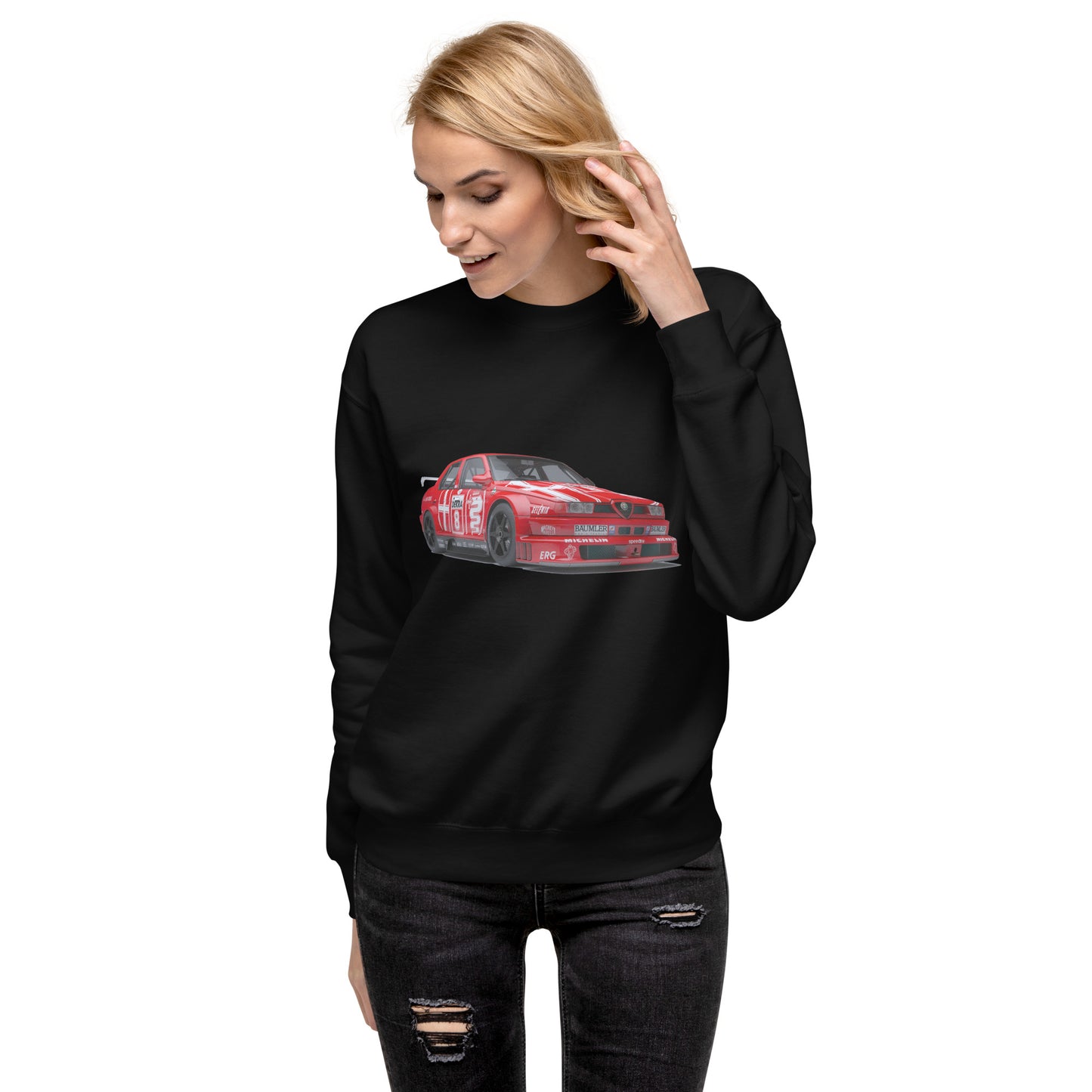 Alfa Romeo 155 v6 dtm Crewneck Sweatshirt