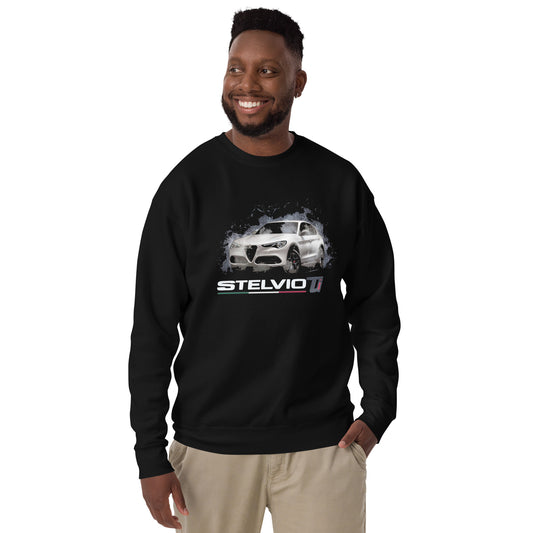 Alfa Romeo Stelvio Rundhals-Sweatshirt