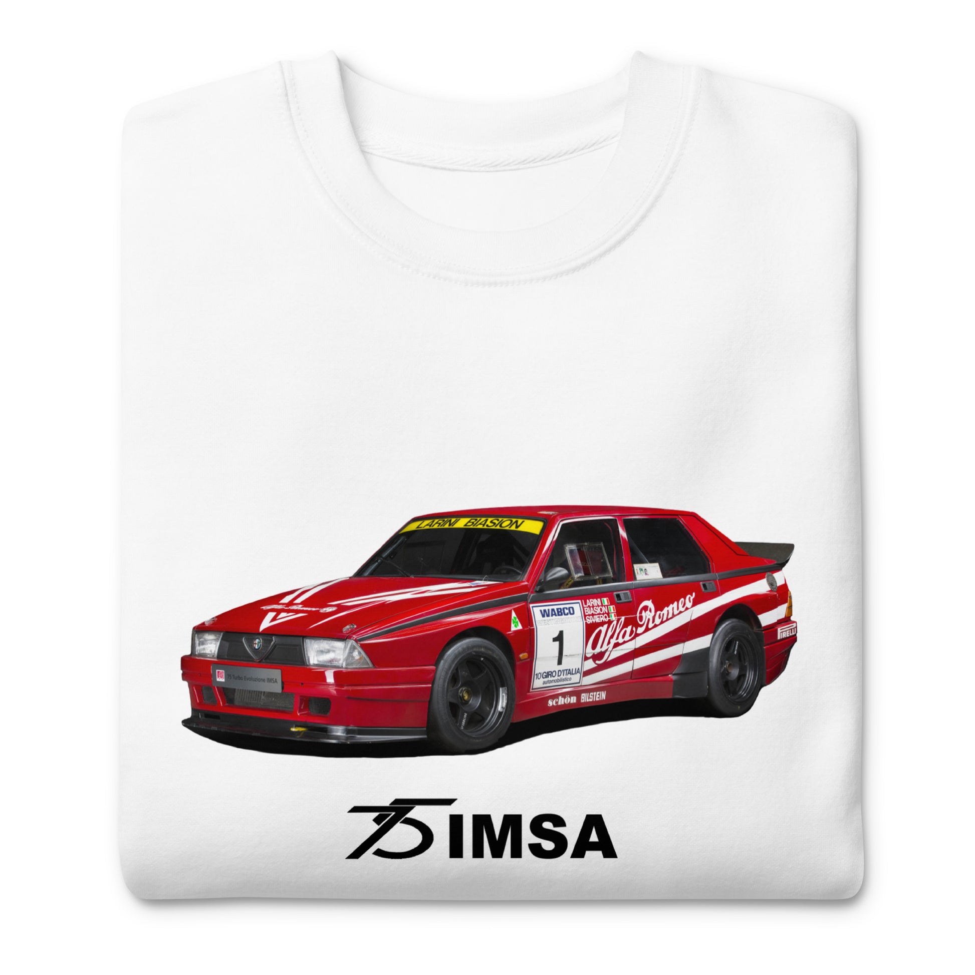 Felpa girocollo Alfa Romeo 75 IMSA