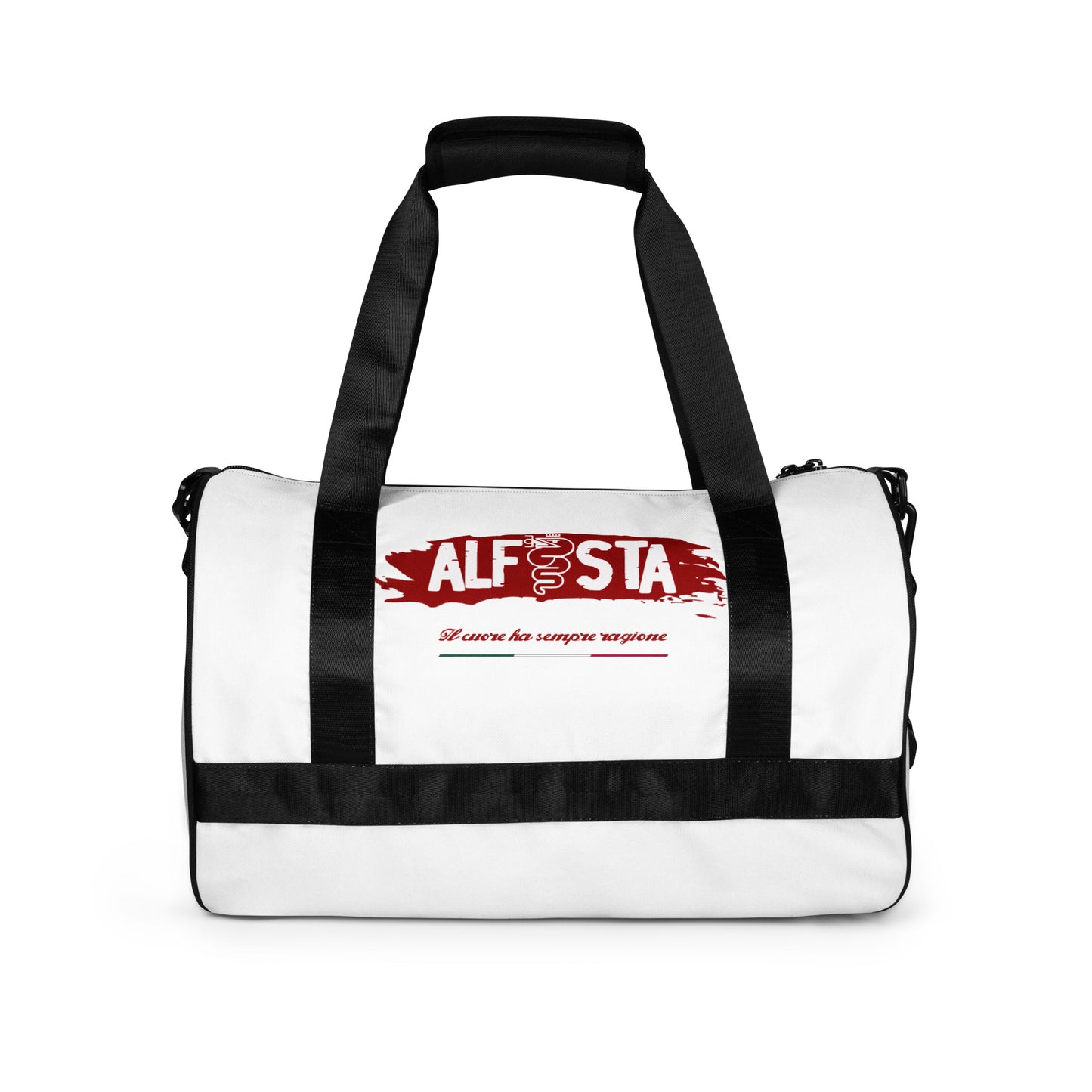 Borsone da palestra con logo Alfista - Alfista Shop