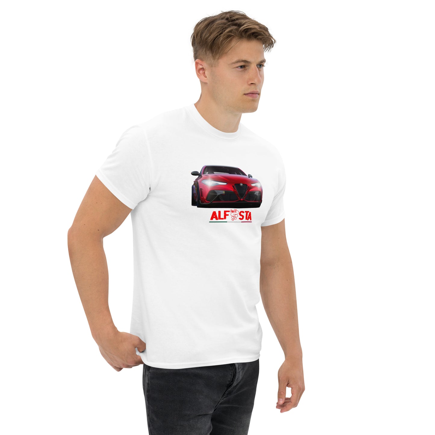 Tshirt maniche corte Alfa Romeo Giulia Gtam - Alfista Shop