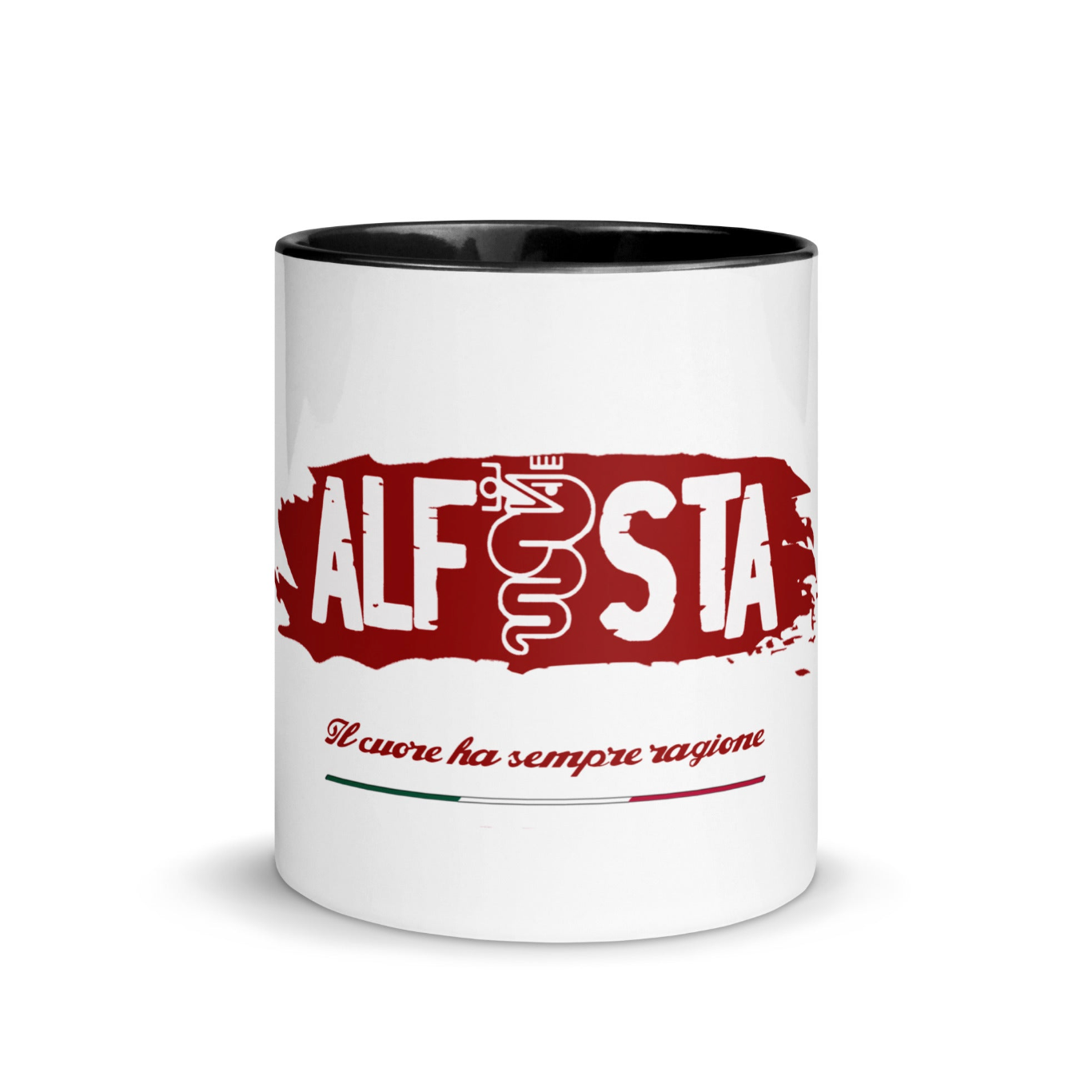 Tazza con interno colorato Alfista Alfa Romeo - Alfista Shop