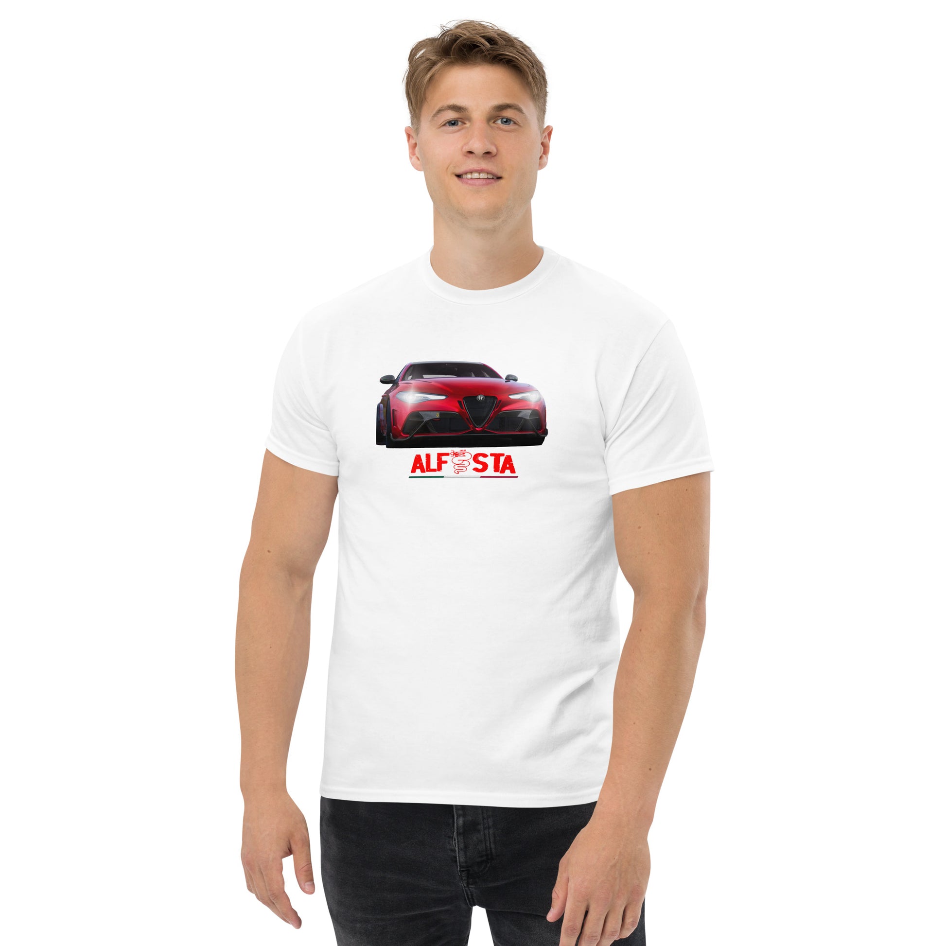 Tshirt maniche corte Alfa Romeo Giulia Gtam - Alfista Shop